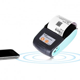 Портативний Bluetooth термопринтер для смартфона PeriPage GZM5811, 203dpi + чохо. . фото 4