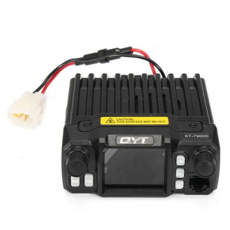 Рація автомобільна QYT KT-7900D + USB-кабель, 4 діапазони VHF/UHF, 10/25W, 200ch. . фото 5