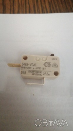 Микропереключатели D448-VGAG-CF.. Пр-во. Германия.21(8). 250.497а. -2000.шт по 2. . фото 1