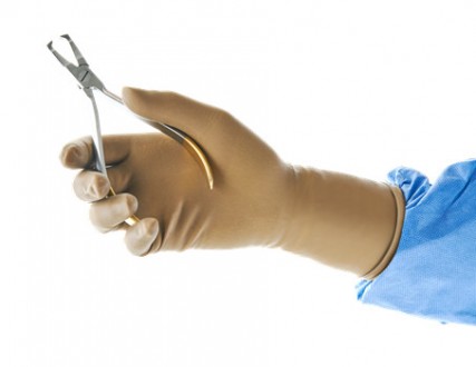 Перчатки Encore latex Ortho хирургические латексные стерил. неприпудренные р.8,0. . фото 3