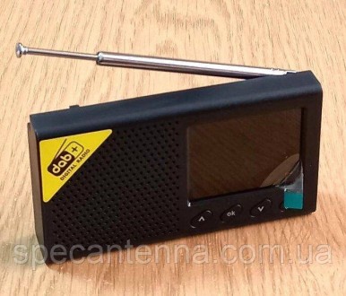 Радиоприемник цифровой/аналоговый DAB/DAB+ FM/AM, Bluetooth 5.0, 2,4 дюймовый ЖК. . фото 3