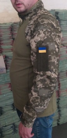 Боевая рубашка UBACS  Украинский пиксель  предназначена для ношения под бронежил. . фото 3