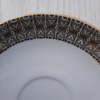 Десертная винтажная тарелочка с позолоченной окантовкой Winterling Bavaria

Ди. . фото 3