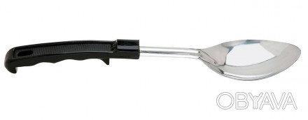 Ложка кухонная c бакелитовой ручкой 3 513цельная, длина 330 мм, из нерж. стали, . . фото 1