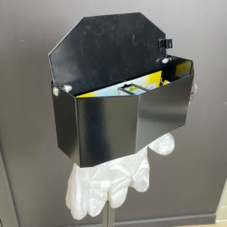Диспенсер напольный для одноразовых ПЭТ-перчаток SK GDF1K черныйДиспенсер предна. . фото 6