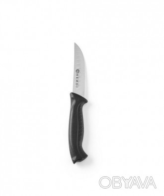 Нож универсальный с черной ручкой, длина лезвия 90 мм - используется на професси. . фото 1
