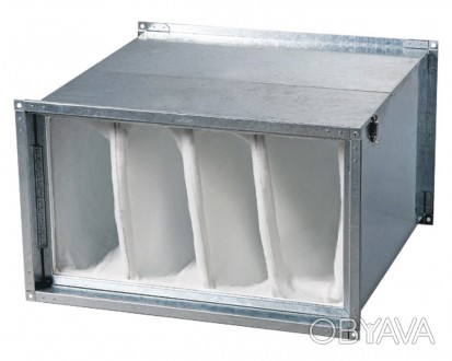 Фильтр для вентиляции карманного типа Вентс ФБK 700х400 предназначен для очистки. . фото 1