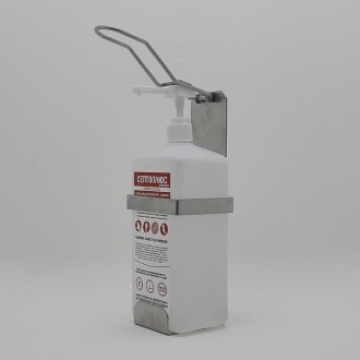 Локтевой дозатор c антисептиком Септоплюс-ультра 1л EDW1К WS металлик RAL 7100
Н. . фото 4