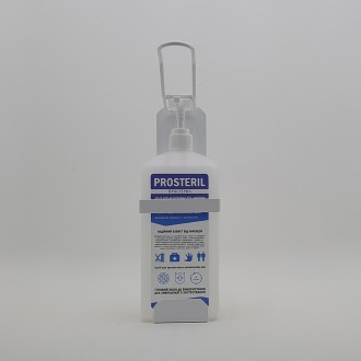 Локтевой дозатор c антисептиком Prosteril 1л EDW1K WP белый
Настенный локтевой д. . фото 4