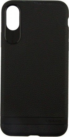 Чехол-накладка Usams Sinja Series Apple iPhone X Black. Хмельницький. фото 1 Чехол-накладка Usams Sinja Series Apple iPhone X Black. Хмельницький. фото 1