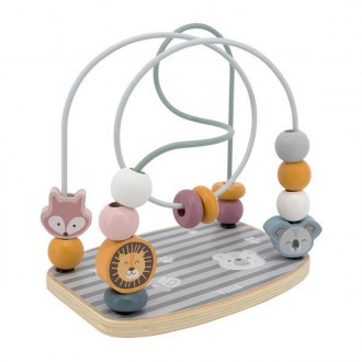 Займите ребенка развивающей игрой с деревянным лабиринтом Viga Toys PolarB Бусин. . фото 4