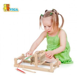 Рукодельный набор для детей Viga Toys Ткацкий станок
Официальная гарантия от про. . фото 10