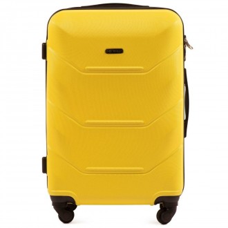 
Средний пластиковый чемодан Wings 147 от известной компании WINGS создан для са. . фото 3