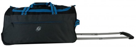 Дорожная сумка на колесиках 42L TB275-22 blue, черная с синим
Описание сумки:
	С. . фото 5