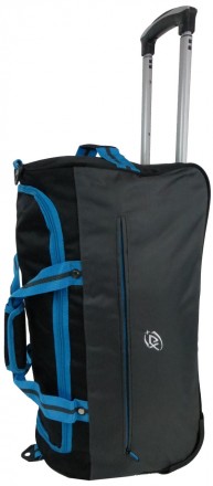 Дорожная сумка на колесиках 42L TB275-22 blue, черная с синим
Описание сумки:
	С. . фото 3