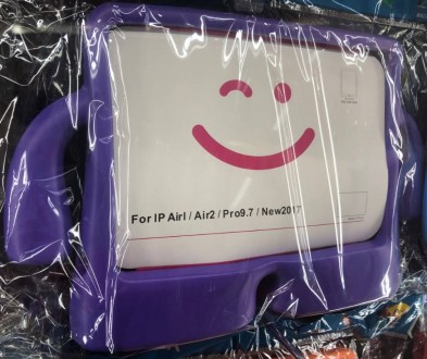 Детский дисней чехол с ручками Apple iPad 7th 10.2" 2019 фиолетовый Дитячий. . фото 5