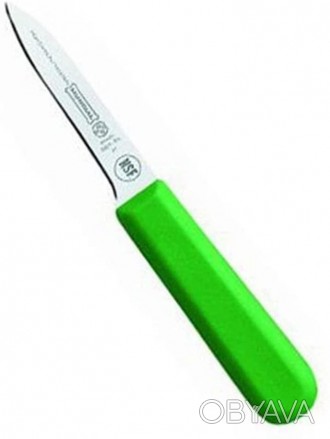 нож для чистки и нарезки овощей и фруктов, длина лезвия 80 мм, из высокоуглероди. . фото 1