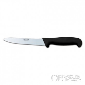 Назначение - кухонный нож Длина лезвия - 165 мм .Материал ручки - пластикЦвет ру. . фото 1