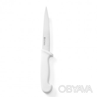 Нож кухонный для филетирования L15cm Hendi 842553 HACCP белая ручка