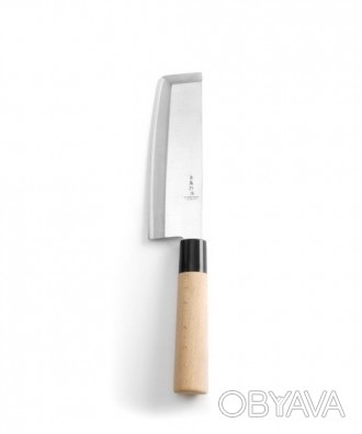 Нож японский Nakiri L18cm Hendi 845028 деревянная ручка