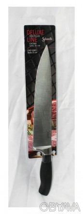 
 Нож шеф-повара нерж. 25 см, серия DELUXE, Производство "Salvinelli" Италия. 
В. . фото 1