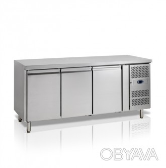  CK7310-I-SP Холодильный стол GN1/1 Нержавеющая сталь Вентилируемое охлаждение А. . фото 1