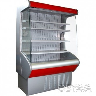 Холодильная горка ВХСп-1,9 Carboma Полюс (регал)Холодильная горка, Холодильная г. . фото 1