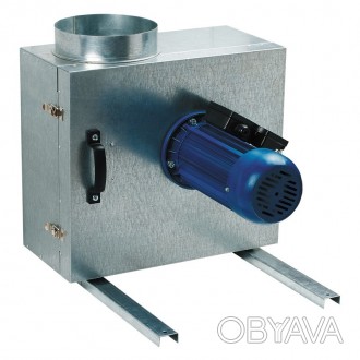 Центробежный кухонный вентилятор в шумоизолированном корпусе производительностью. . фото 1