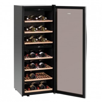Высококачественный винный холодильник со стильным элегантным дизайном и тихо раб. . фото 2