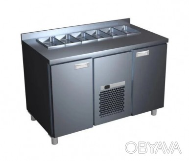 Серия холодильных столов 700 SALAD ONE SIDE глубиной 700 мм боковым размещением . . фото 1