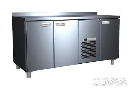 Серия холодильных столов глубиной 700мм с боковым отсеком для холодильного/мороз. . фото 1