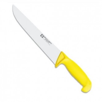 Нож кухонный жиловочный L26cm Eicker 27.504 желтая ручка. Кропивницький. фото 1 Нож кухонный жиловочный L26cm Eicker 27.504 желтая ручка. Кропивницький. фото 1