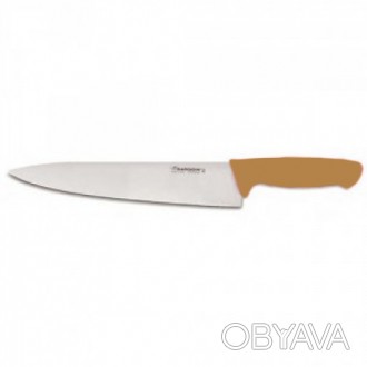 Нож шеф-повара используется для резки, нарезки, измельчения и крошения. Изогнуто. . фото 1