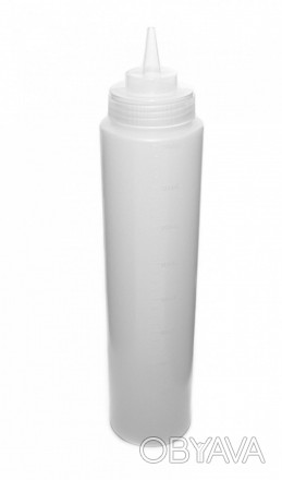 Бутылка для соусов с мерной шкалой 710 мл. прозрачнаяВысота, мм: 260 Диаметр, мм. . фото 1