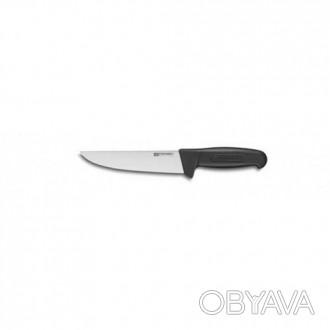 Нож для обвалки мяса Fischer №10 170мм с черной ручкой. Смотрите этот товар на н. . фото 1