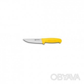 Нож для обвалки мяса Fischer №10 140мм с желтой ручкой. Смотрите этот товар на н. . фото 1
