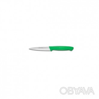 Нож для чистки овощей №337 80мм с зеленой ручкой. Смотрите этот товар на нашем с. . фото 1