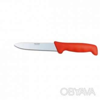 Нож кухонный Polkars №39 150мм с красной ручкой. Смотрите этот товар на нашем са. . фото 1