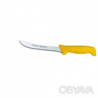Нож разделочный Polkars №22 180мм с желтой ручкой. Смотрите этот товар на нашем . . фото 1