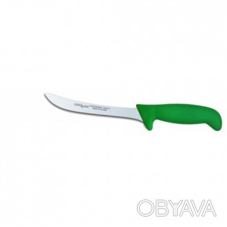 Нож разделочный Polkars №22 180мм с зеленой ручкой. Смотрите этот товар на нашем. . фото 1