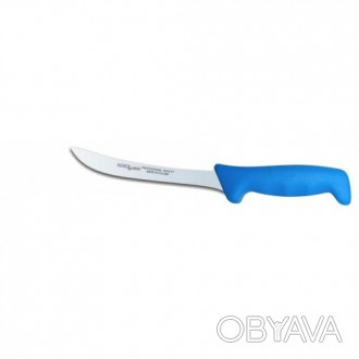 Нож разделочный Polkars №22 180мм с синей ручкой. Смотрите этот товар на нашем с. . фото 1
