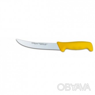 Нож разделочный Polkars №23 210мм с желтой ручкой. Смотрите этот товар на нашем . . фото 1