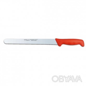 Нож разделочный Polkars №28 280мм с красной ручкой. Смотрите этот товар на нашем. . фото 1