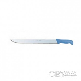 Нож разделочный Polkars №30 520мм с синей ручкой. Смотрите этот товар на нашем с. . фото 1