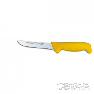 Нож разделочный Polkars №31 140мм с желтой ручкой. Смотрите этот товар на нашем . . фото 1