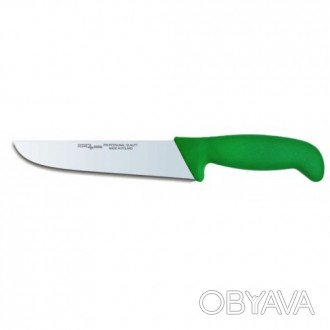 Нож разделочный Polkars №33 210мм с зеленой ручкой. Смотрите этот товар на нашем. . фото 1