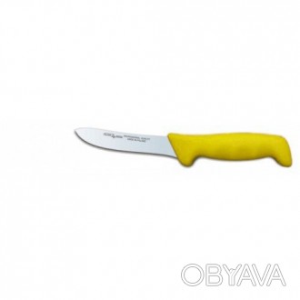 Нож шкуросъемный Polkars №20 125мм с желтой ручкой. Смотрите этот товар на нашем. . фото 1