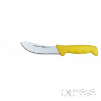 Нож шкуросъемный Polkars №21 150мм с желтой ручкой. Смотрите этот товар на нашем. . фото 1