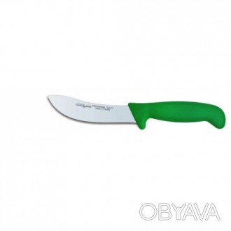 Нож шкуросъемный Polkars №21 150мм с зеленой ручкой. Смотрите этот товар на наше. . фото 1