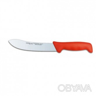 Нож шкуросъемный Polkars №7 175мм с красной ручкой. Смотрите этот товар на нашем. . фото 1